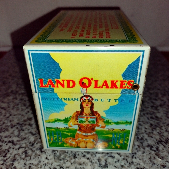 Land O'Lakes Sweet Cream Butter Recipe Box with Alphabet Card-ex Recipe Cards. - Picture 4 of 9